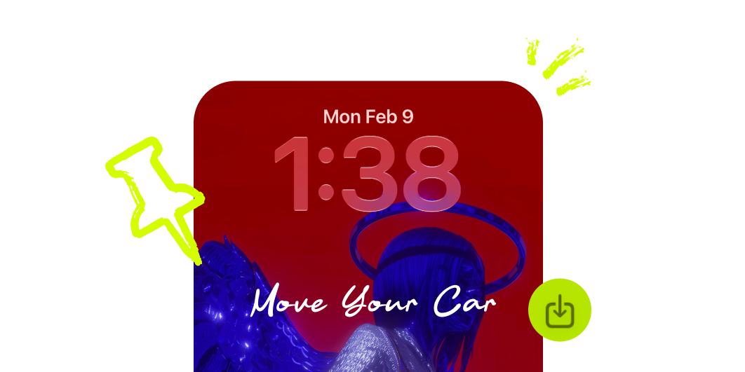 Sticky note wallpapers